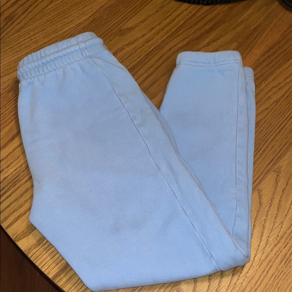 Aritzia Light Blue Jogger Pants